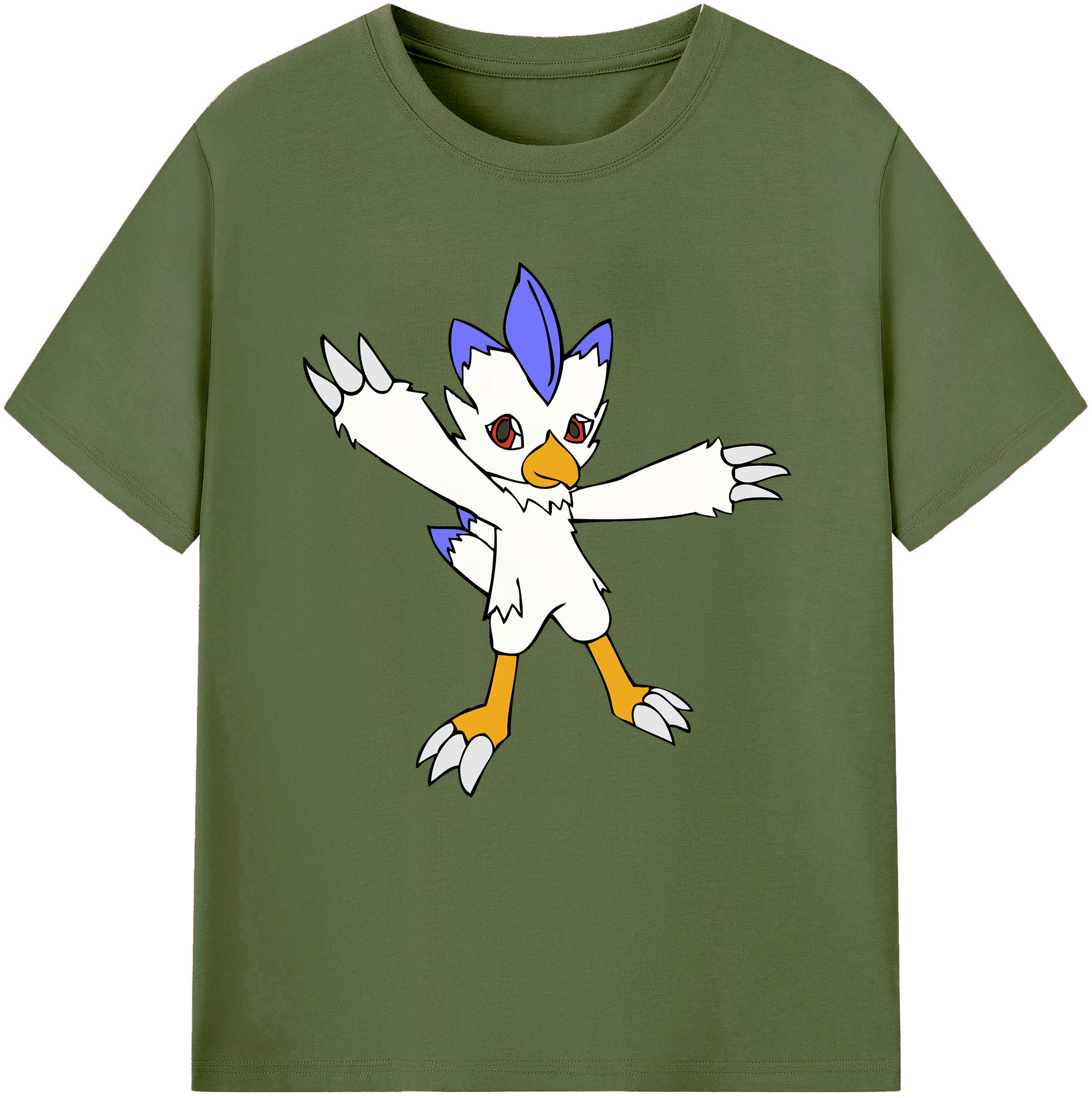 （画像用） Digimon デジタルモンスター/デジモン 綿100％半袖Tシャツ（フロントプリント）